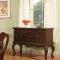 Warm Brown Cherry Finish Classic 5Pc Dining Set w/Options