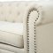 Stanford II Sectional Sofa CM6270IV in Ivory Fabric w/Options