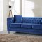 Reese 648LtBlu Sofa in Light Blue Velvet Fabric w/Optional Items