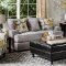 Cashel SM1231 Sofa in Gray Fabric w/Options