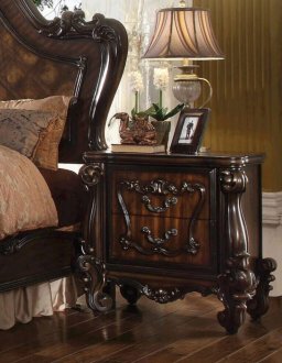 Versailles Nightstand Set of 2 21103 in Cherry Oak by Acme