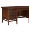 Frazier Park Executive Desk 1649-17 in Cherry by Homelegance