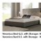 Veronica Bedroom by ESF w/Grey Upholstered Storage Bed & Options