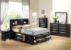 21610 Ireland Bedroom in Black by Acme w/Platform Bed & Options