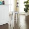 Promenade Bar Stool Set of 2 in Red, Gray or White by Modway