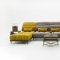 Display Sectional Sofa in Grey & Yellow Fabric by VIG