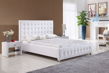 Rimni Bedroom in White by American Eagle w/Optional Nightstands [AEBS-Rimni-NS002 White]