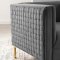 Resonate Accent Chair in Charcoal Velvet by Modway