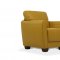 Valeria Sofa 54945 in Mustard Leather by Mi Piace w/Options