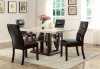 Lacombe 105841 Dining 5Pc Set in Cappuccino by Coaster