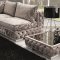 Vanity Fabric Sectional Sofa in Taupe by J&M