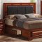 B2700G Bedroom in Oak w/6 Drawer Bed & Optional Casegoods