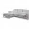 Sydney Sectional Sofa in White Faux Leather by Whiteline