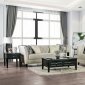 Monaghan Sofa SM2665 in Ivory Chenille Fabric w/Options