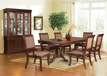 Mahavira Dining Table 60680 in Espresso by Acme w/Options [AMDS-60680-Mahavira]