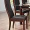 Rossine 106071 Dining Table in Red Brown by Coaster w/Options