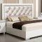 Vivaldi Bedroom 20240 in Royal White & Pearl PU by Acme