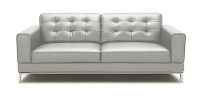 Larkspur 4Pc Sofa Set in White Bonded Leather by VIG