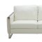 Constantin Sofa in White Leather by J&M w/Options