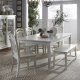 Summer Hills 6Pc Dining Set 518-CD in White by Liberty w/Options