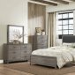 Woodrow Bedroom 2042 5Pc Set in Weathered Wood by Homelegance