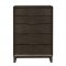 Willow Bedroom Gray Oak & Chocolate Glitter by Global w/Options