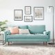 Valour Sofa in Mint Velvet Fabric by Modway w/Options