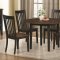 104351 Kyla 5Pc Dining Set in Black & Oak by Coaster w/Options