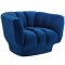 Entertain Sofa in Navy Velvet Fabric by Modway w/Options