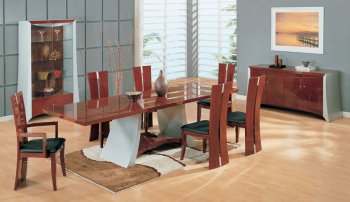 Contemporary Two-Tone Dining Set [GFDS-ROSS]