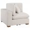 Lakeview Sectional Sofa 551461 in Ivory by Coaster w/Options