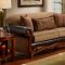 1030 Salem Sofa & Loveseat Verona I in Mocha/Brown by Chelsea