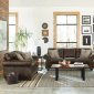 Graceville Sofa 508891 in Dark Brown Microfiber by Coaster