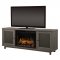 Jesse Electric Fireplace Media Console by Dimplex w/Logs