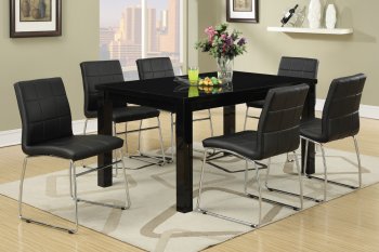 F2411 Dining Set 5Pc by Boss w/Black or White Chairs [PXDS-F2411]