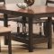 104281 Greenbury Dining Table in Brown/Coffee by Coaster