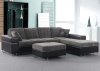 50150 Korey Sectional Sofa in Olive Chenille/Coffee PU by Acme