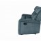 U6024 Motion Sofa & Loveseat Set in Dark Gray Fabric by Global