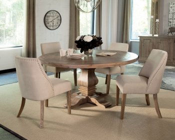 Florence 180200 Dining Table in Wood by Coaster w/Options [CRDS-180200-180251-Florence]