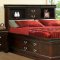 Cherry Finish 3700 Classic Bedroom w/Storage Bed & Options