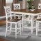 104008 Ashley Counter Height Dining Table by Coaster w/Options