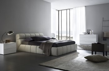 Cloud Beige Bedroom by Rossetto w/Optional Casegoods [Rossetto-Cloud Beige]