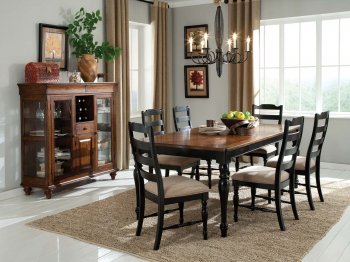 McKean 2517-84 Dining 5Pc Set by Homelegance w/Options [HEDS-2517-84 McKean]