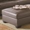 500805 Joaquin Sectional Sofa in Grey Leatherette by Coaster