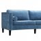 Cooper Sofa TOV-S18 in Blue Velvet Fabric by TOV Furniture