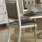 F2429 Dining Set 5Pc in Silver Finish by Boss w/ F1705 Chairs