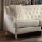 Nevaun Sofa 8246CR in Cream AirHyde by Homelegance w/Options