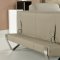 Bianca Sectional Sofa in Beige Leather by At Home USA