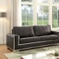 Monika Sofa CM6423GY in Dark Gray Breathable Leatherette