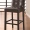 102576 Bar Stools Set of 2 by Coaster in Dark Brown